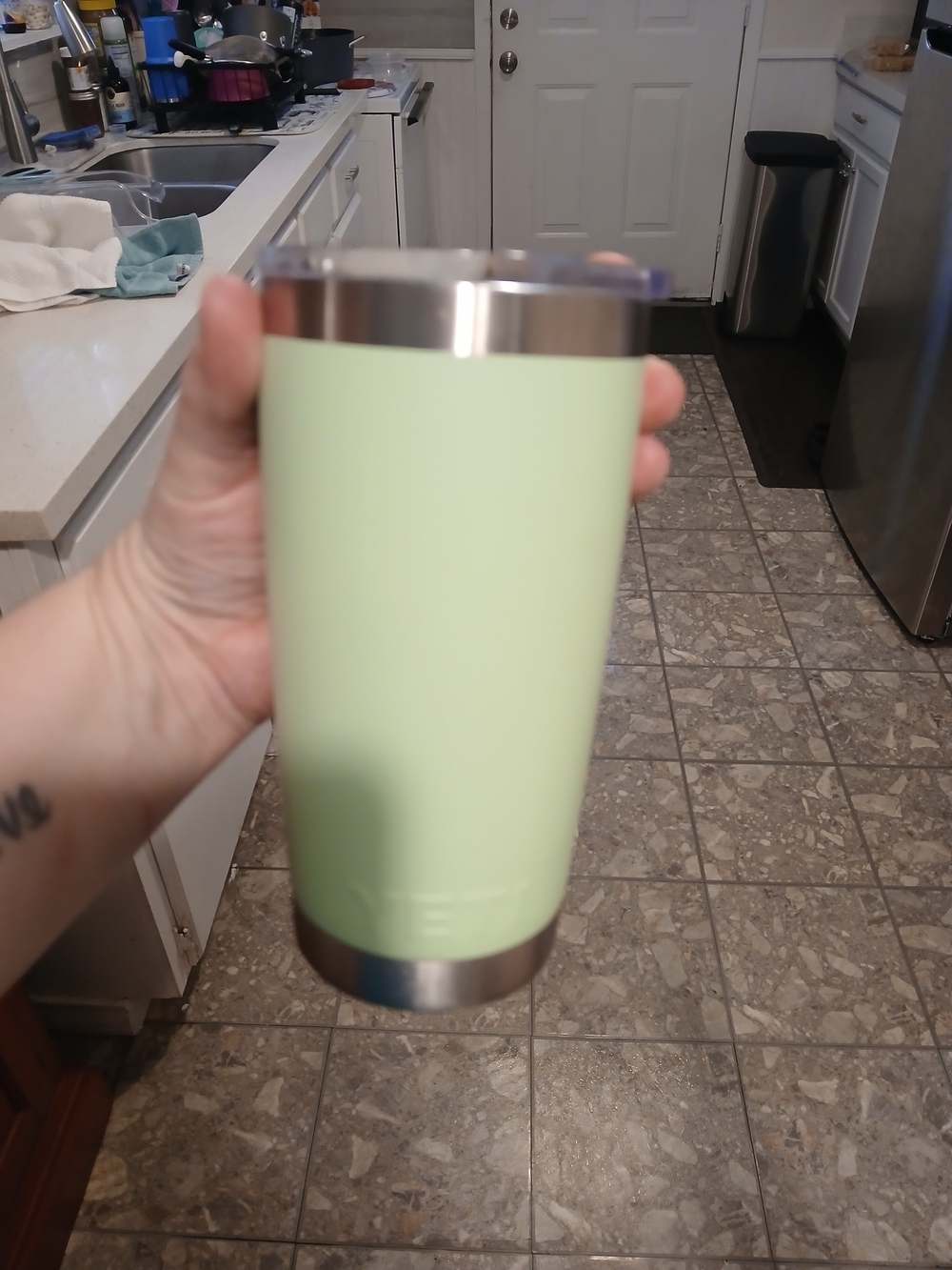 Stainless Steel Insulated Tumbler - Mint Green